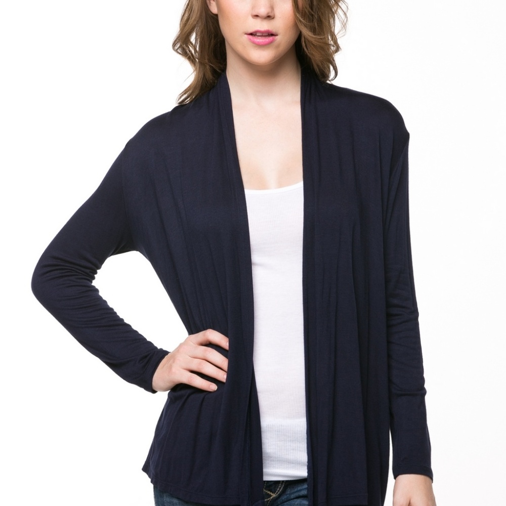 Solid Cardigan - Picture 2 of 4